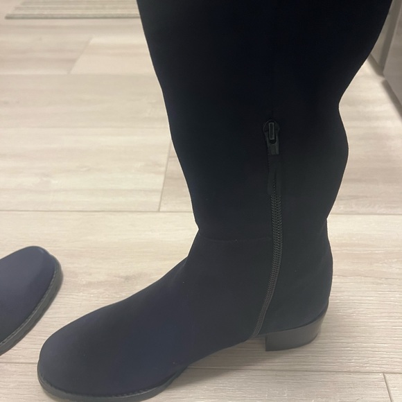 Brand new Stuart weitzman reserve over the knee boots in navy - Picture 7 of 9